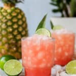 This pineapple vodka cocktail is one of my favorite summertime drinks.