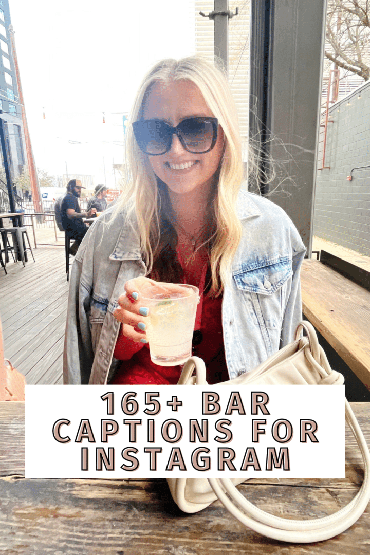 165+ Bar Captions for Instagram bits and bites