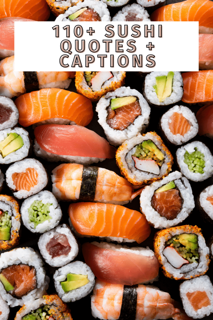 sushi quotes and captions