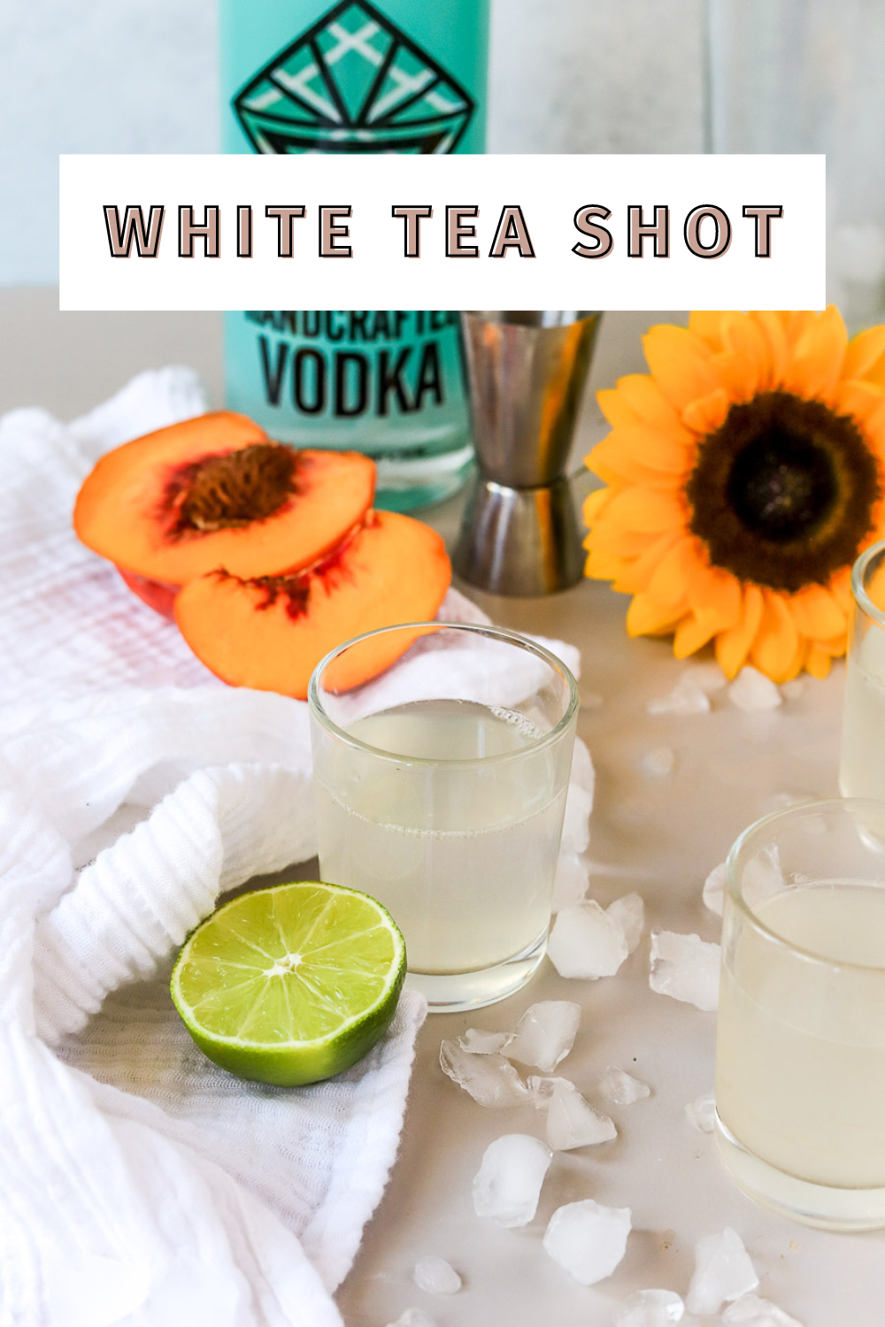 The Best White Tea Shot Recipe cocktail instructions, too! bits and bites