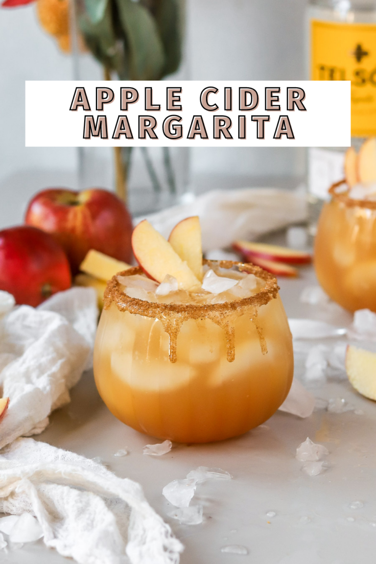 The Perfect Apple Margarita Recipe (with apple cider!) bits and bites