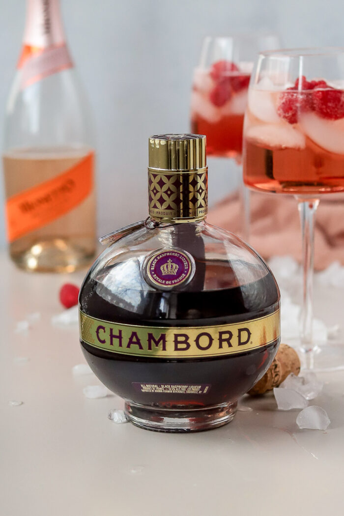 Chambord Spritz bits and bites