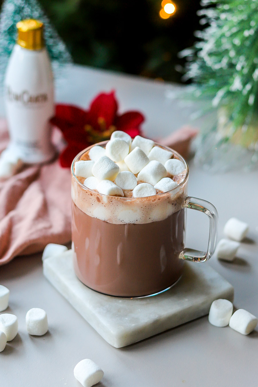 RumChata hot chocolate.
