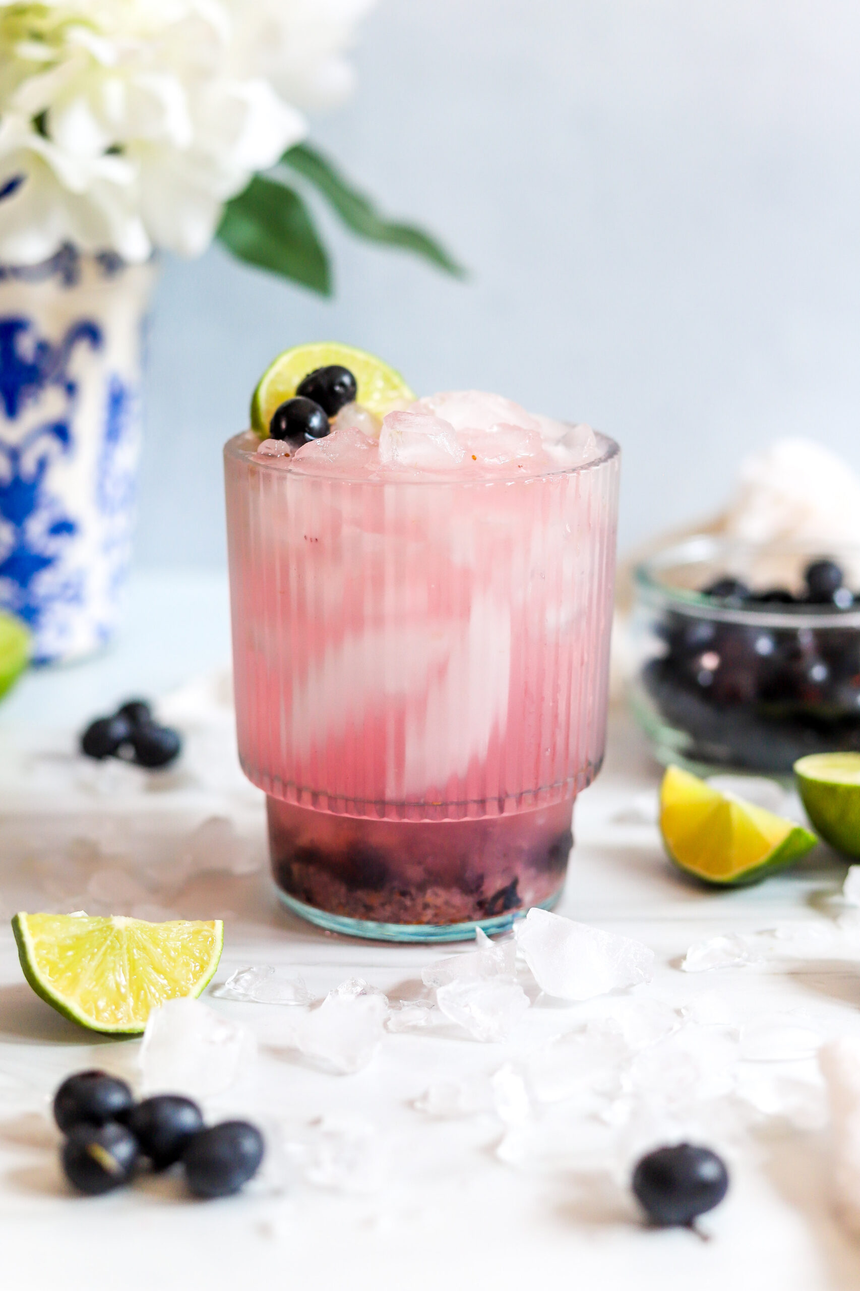 blueberry gin fizz