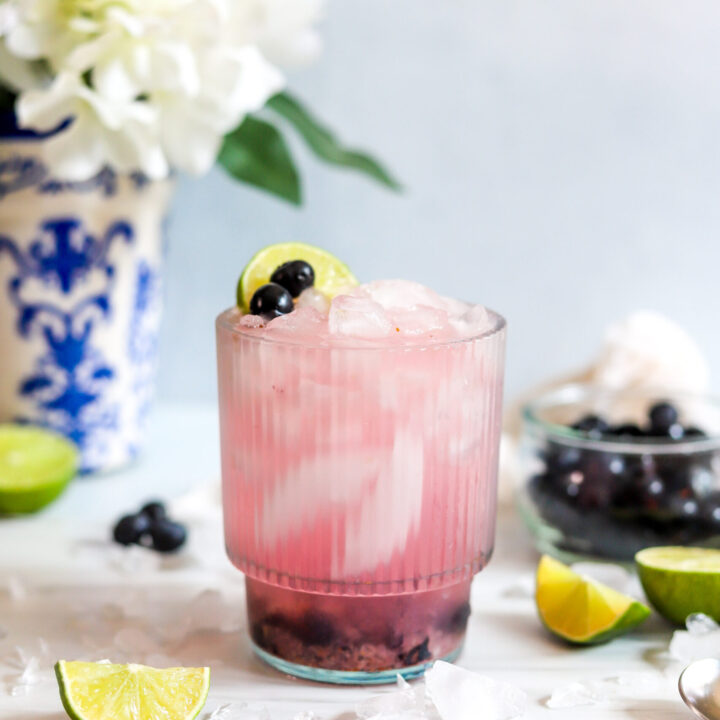 blueberry gin fizz