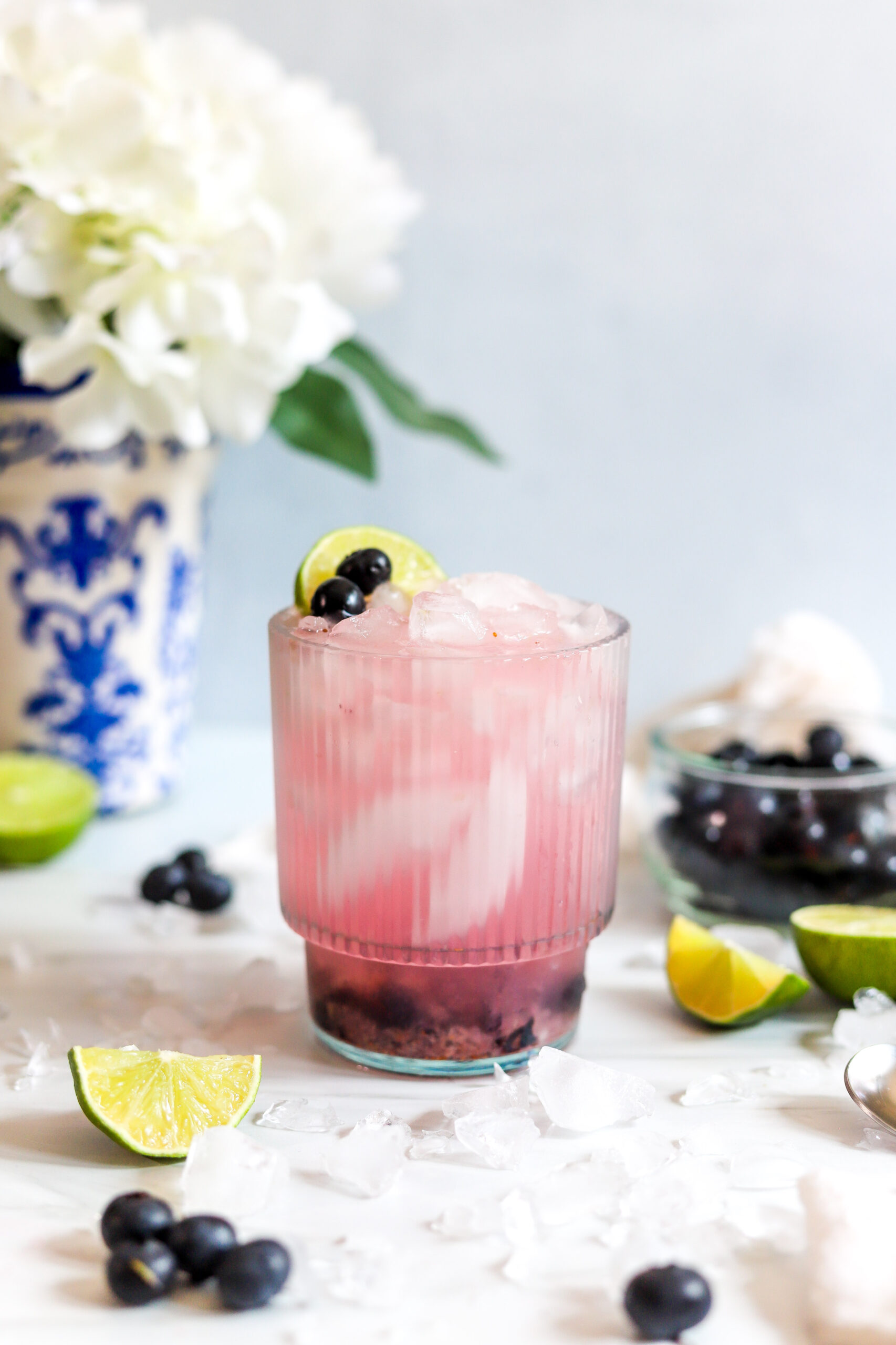 blueberry gin fizz