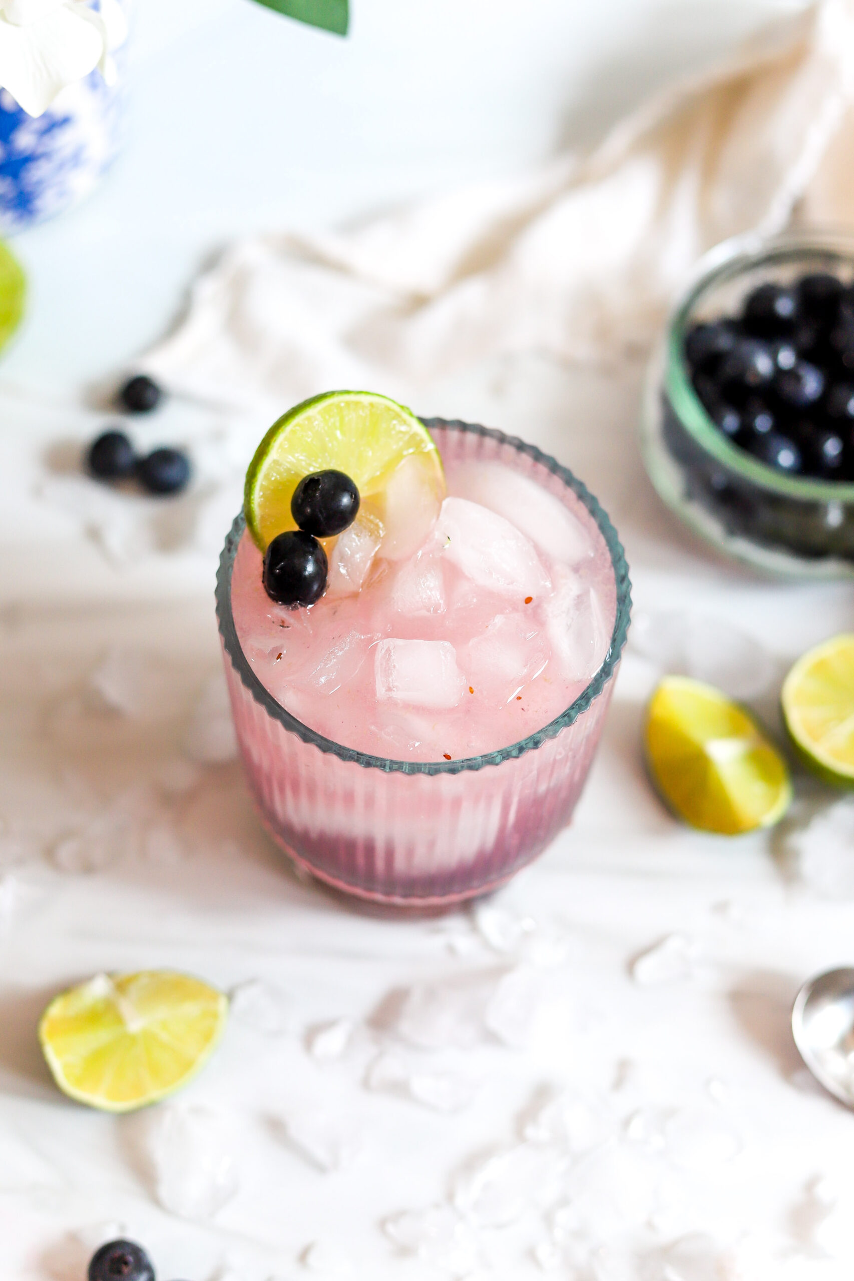 blueberry gin fizz