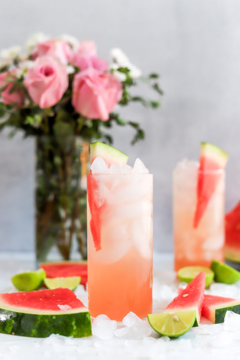 watermelon tequila spritzer