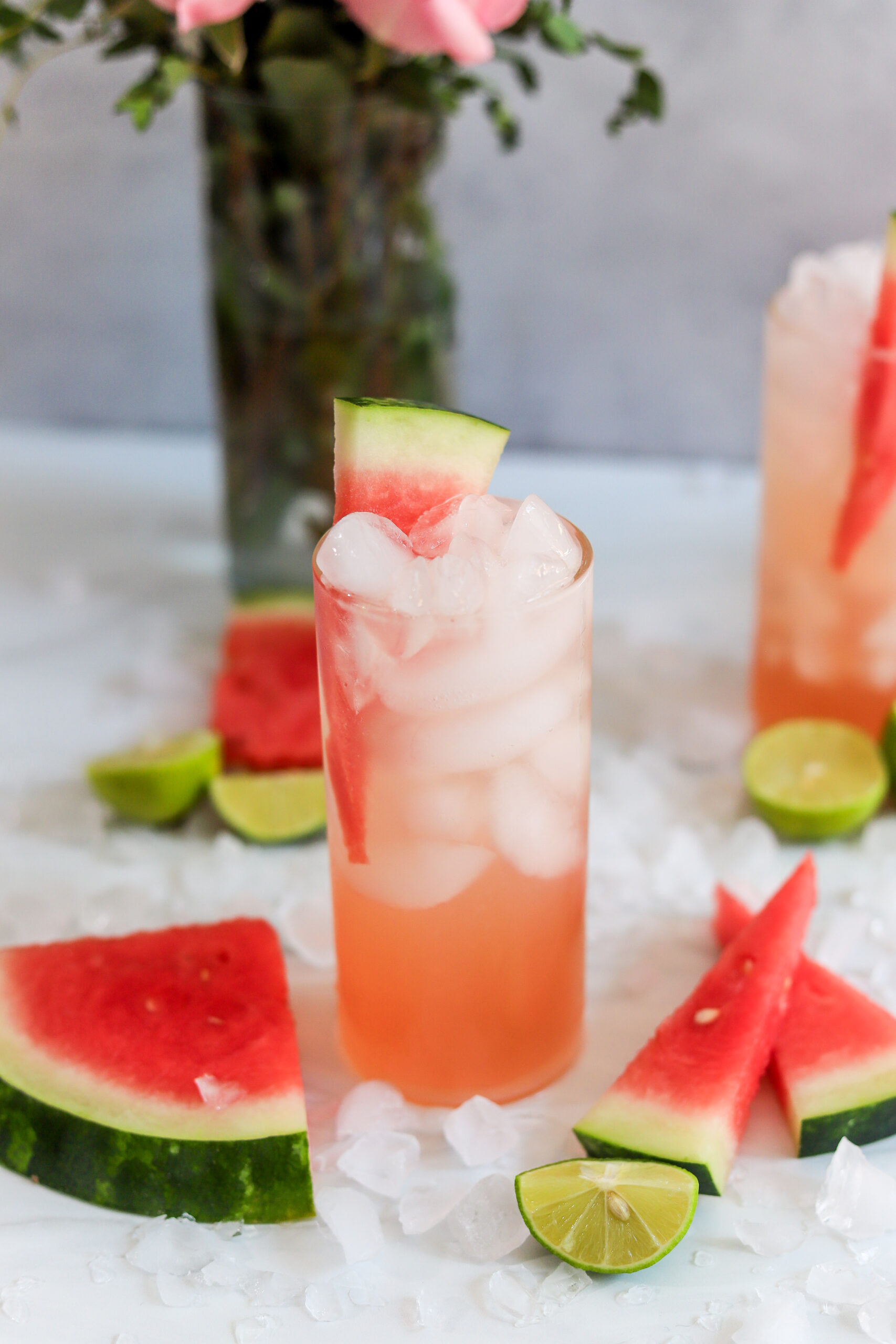 watermelon tequila spritzer