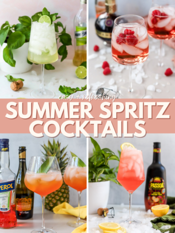 summer spritz cocktails