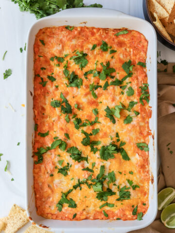 chicken enchilada dip