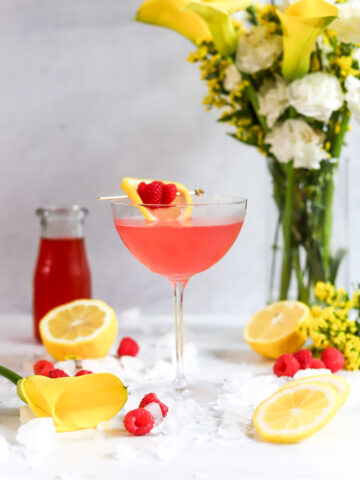 raspberry lemon drop