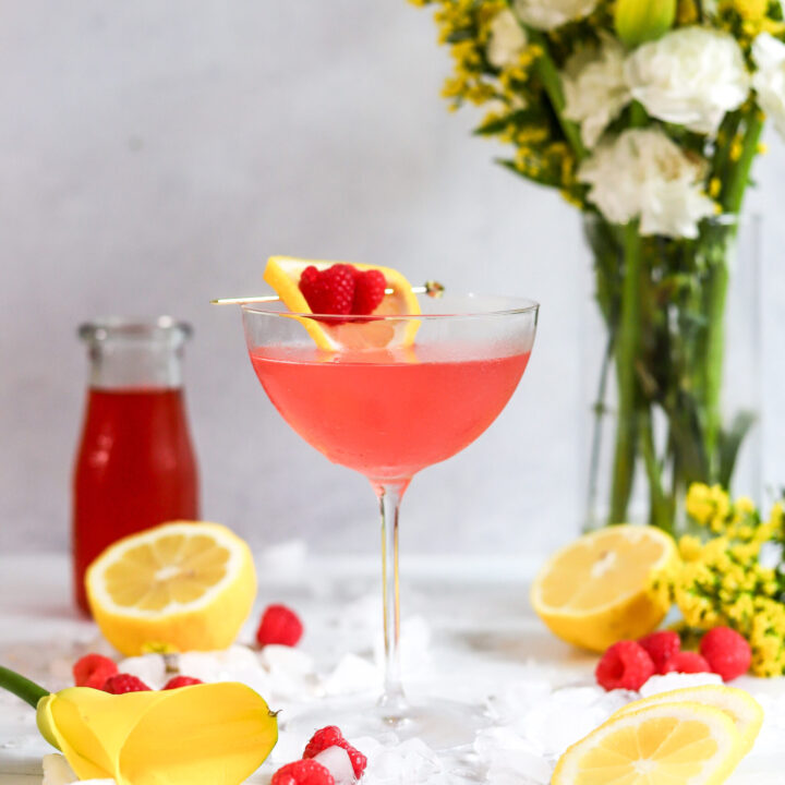 raspberry lemon drop