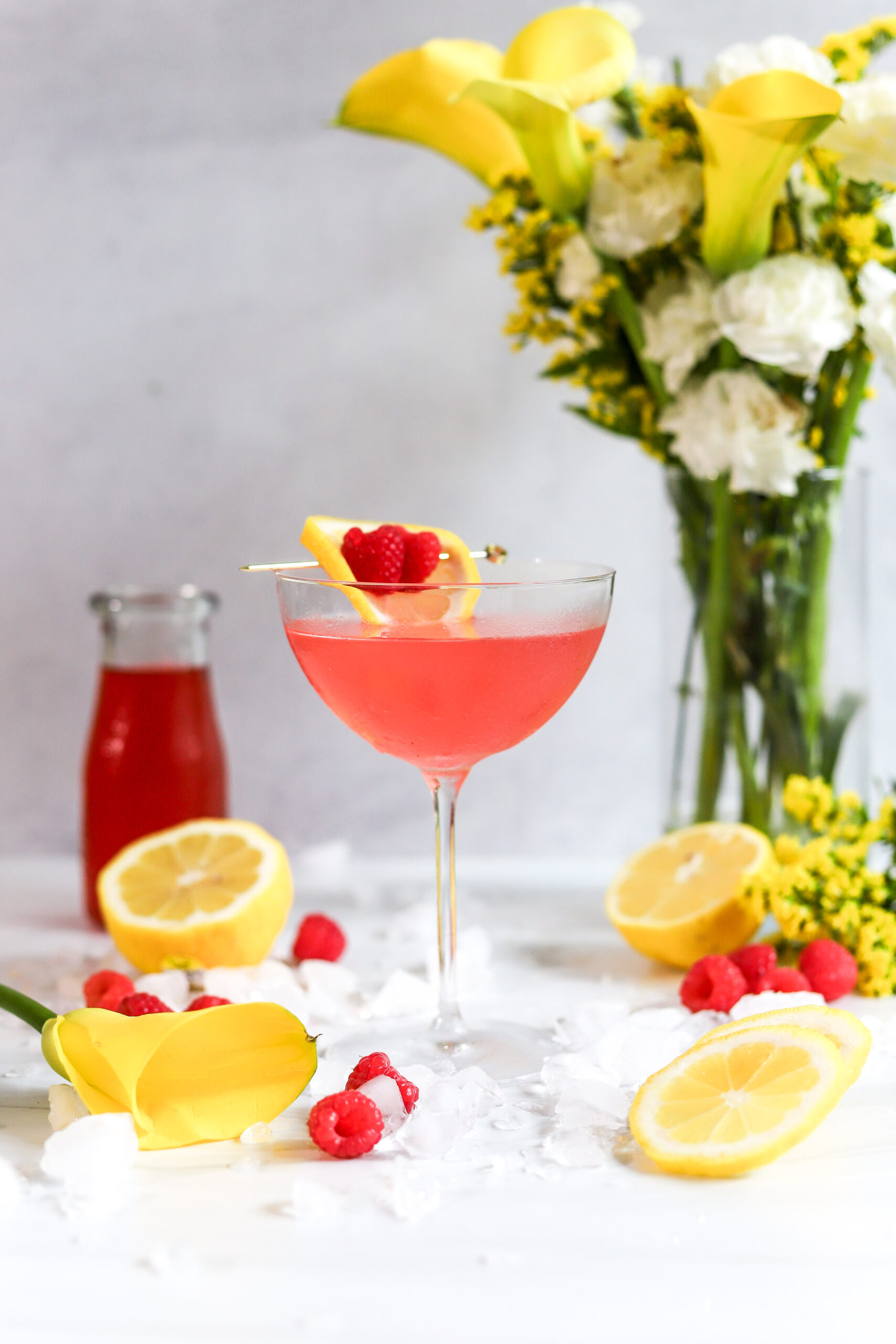 raspberry lemon drop