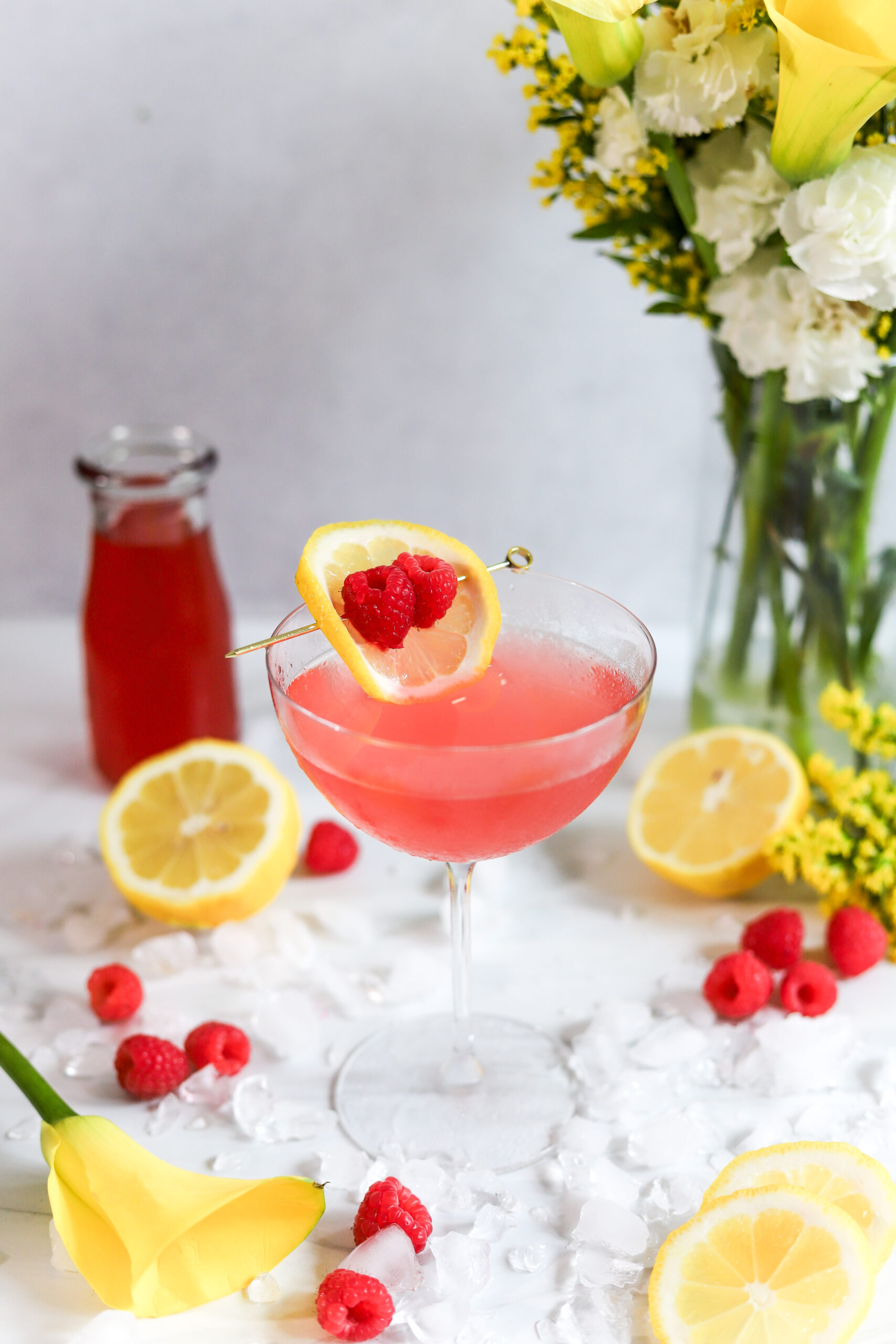 raspberry lemon drop