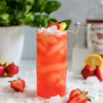 strawberry whiskey lemonade