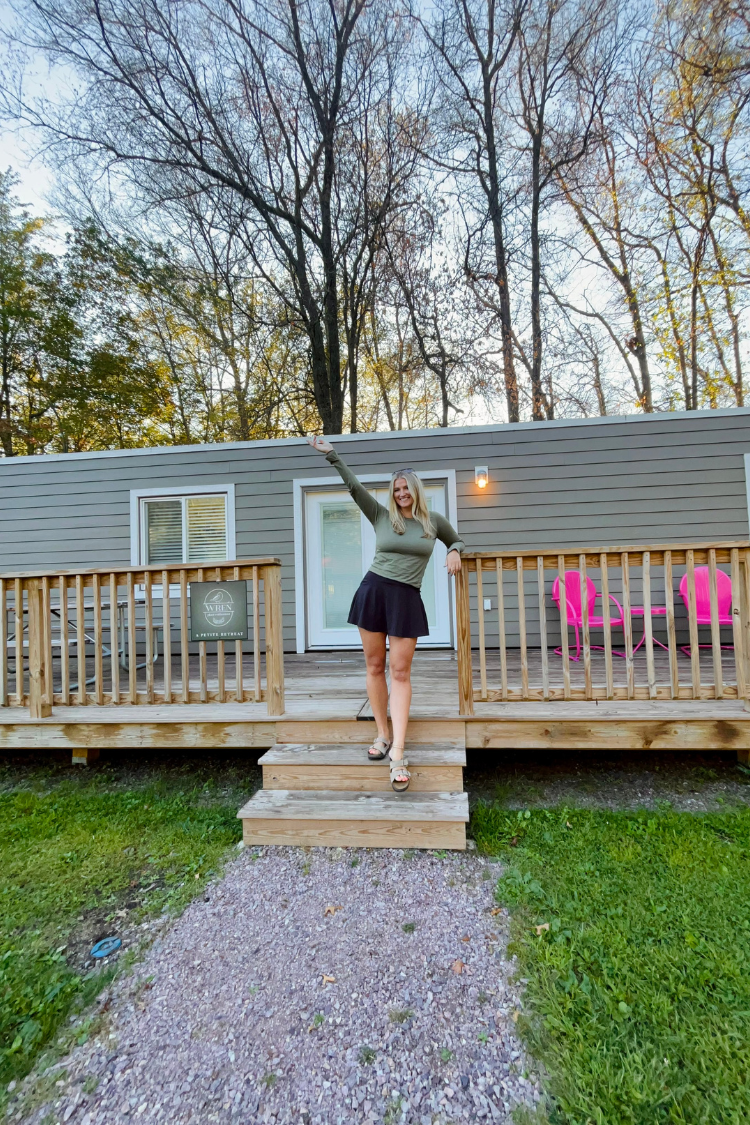 tiny house village yukon trails wisconsin