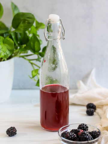 blackberry simple syrup