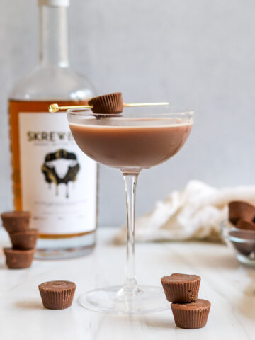 peanut butter cup martini