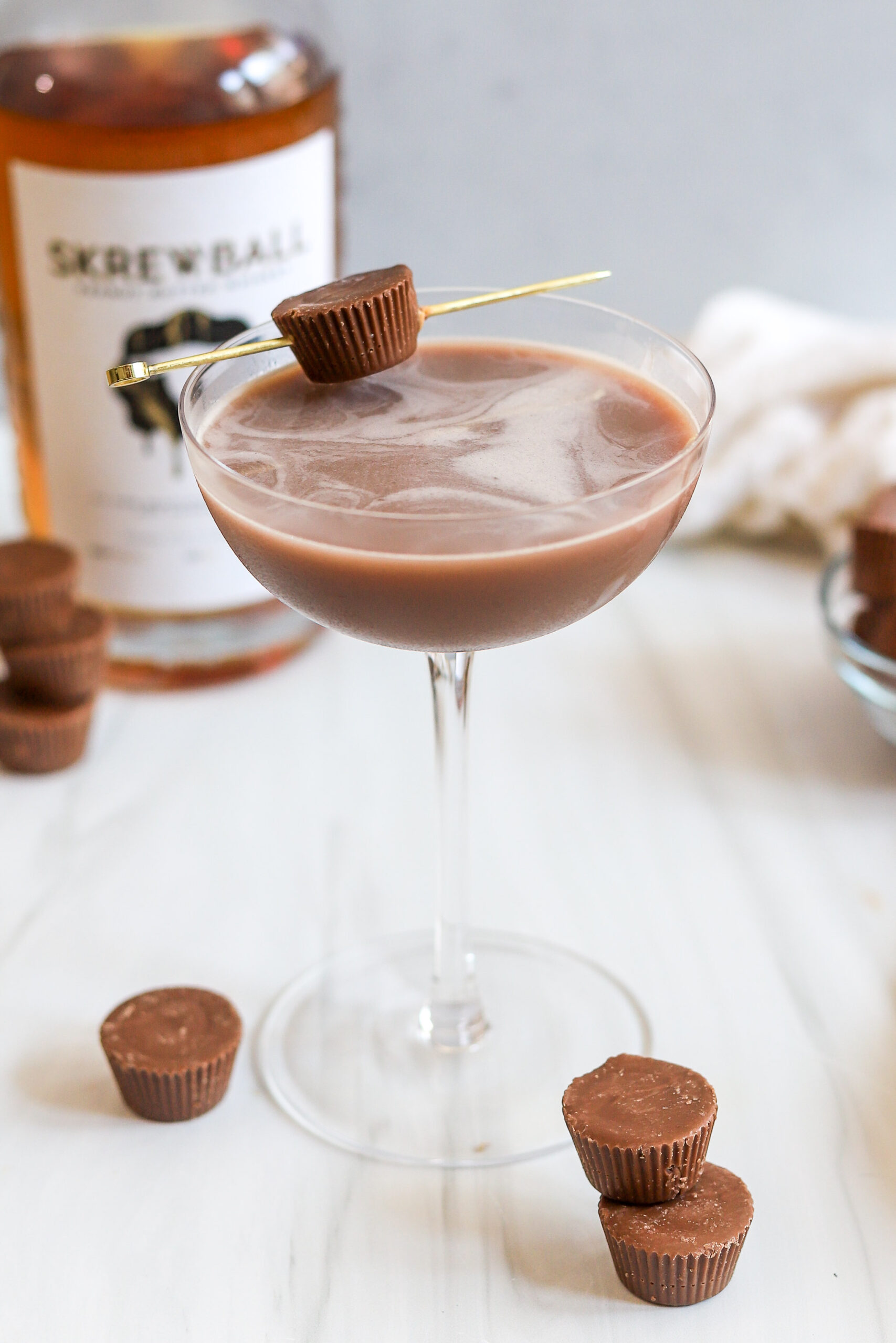 peanut butter cup martini