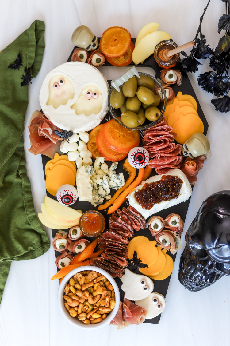 Halloween Charcuterie Board Savory