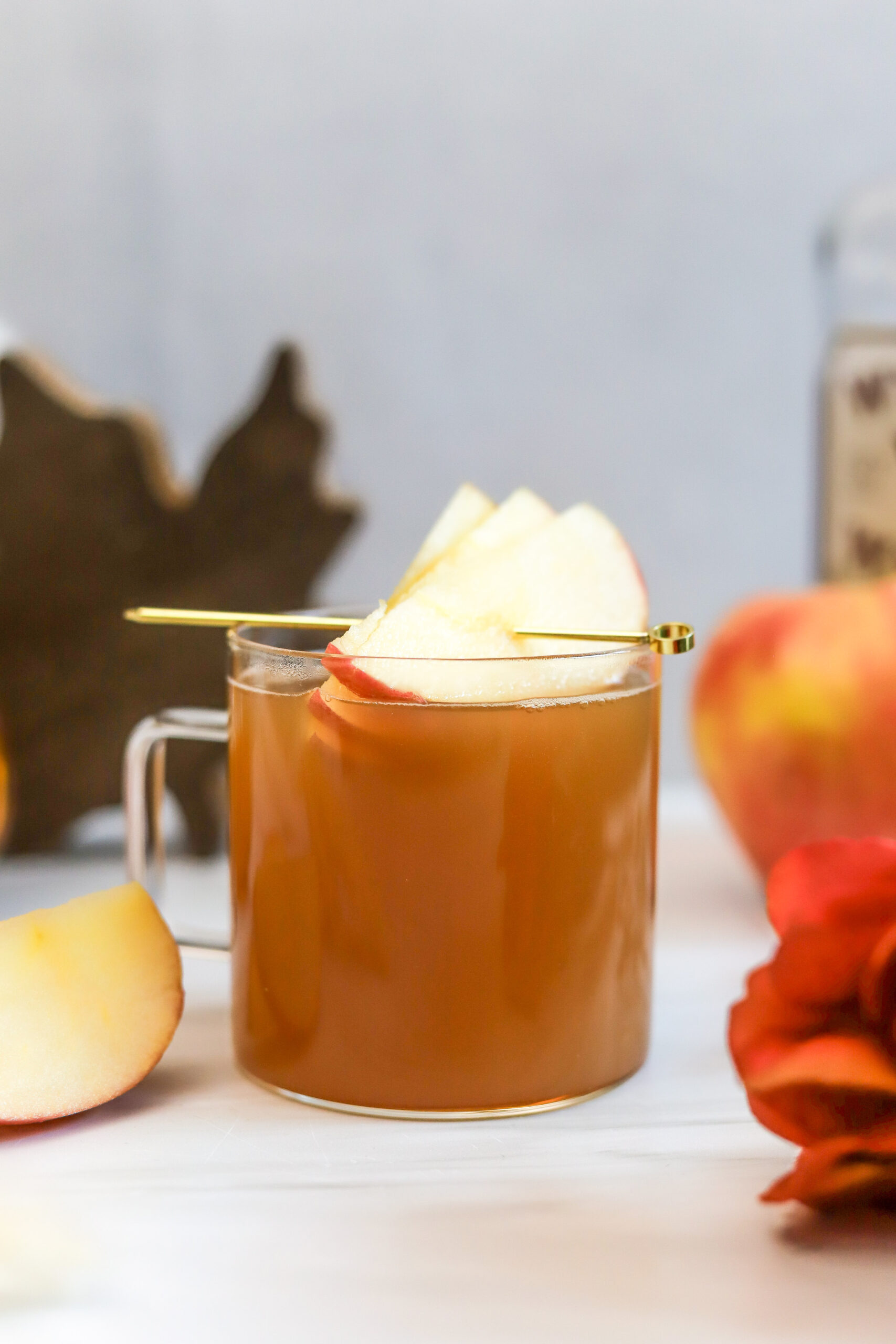 apple cider hot toddy