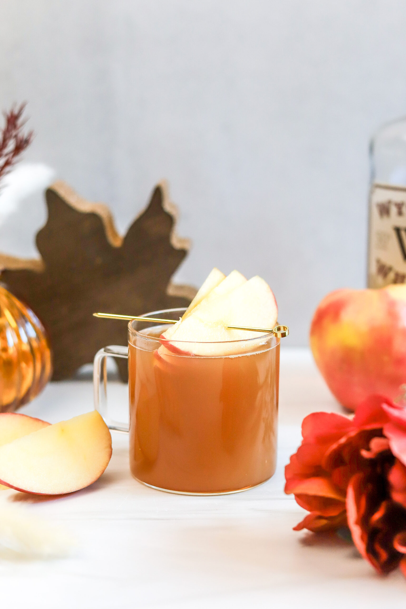 apple cider hot toddy