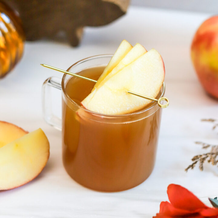 apple cider hot toddy