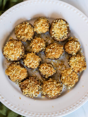 boursin stuffed mushrooms