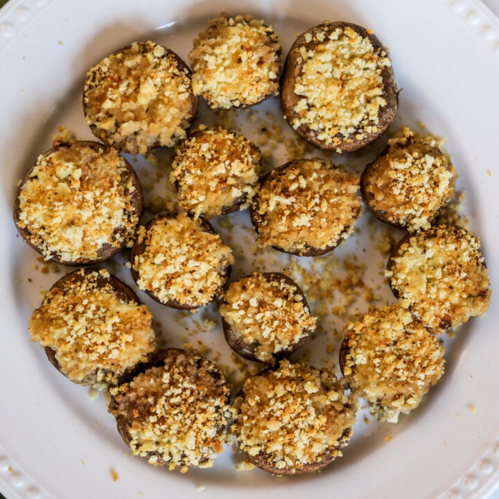 boursin stuffed mushrooms