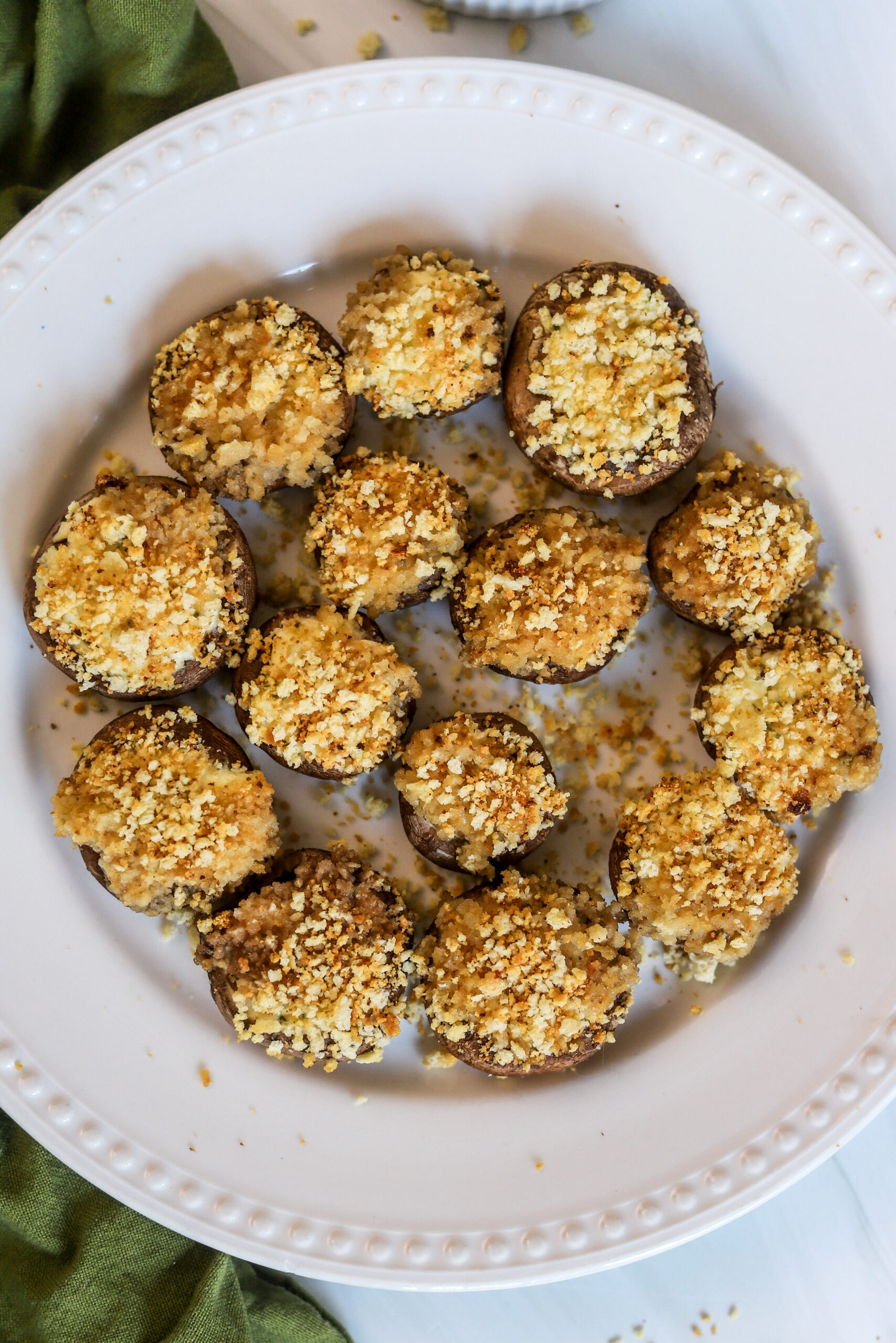 boursin stuffed mushrooms