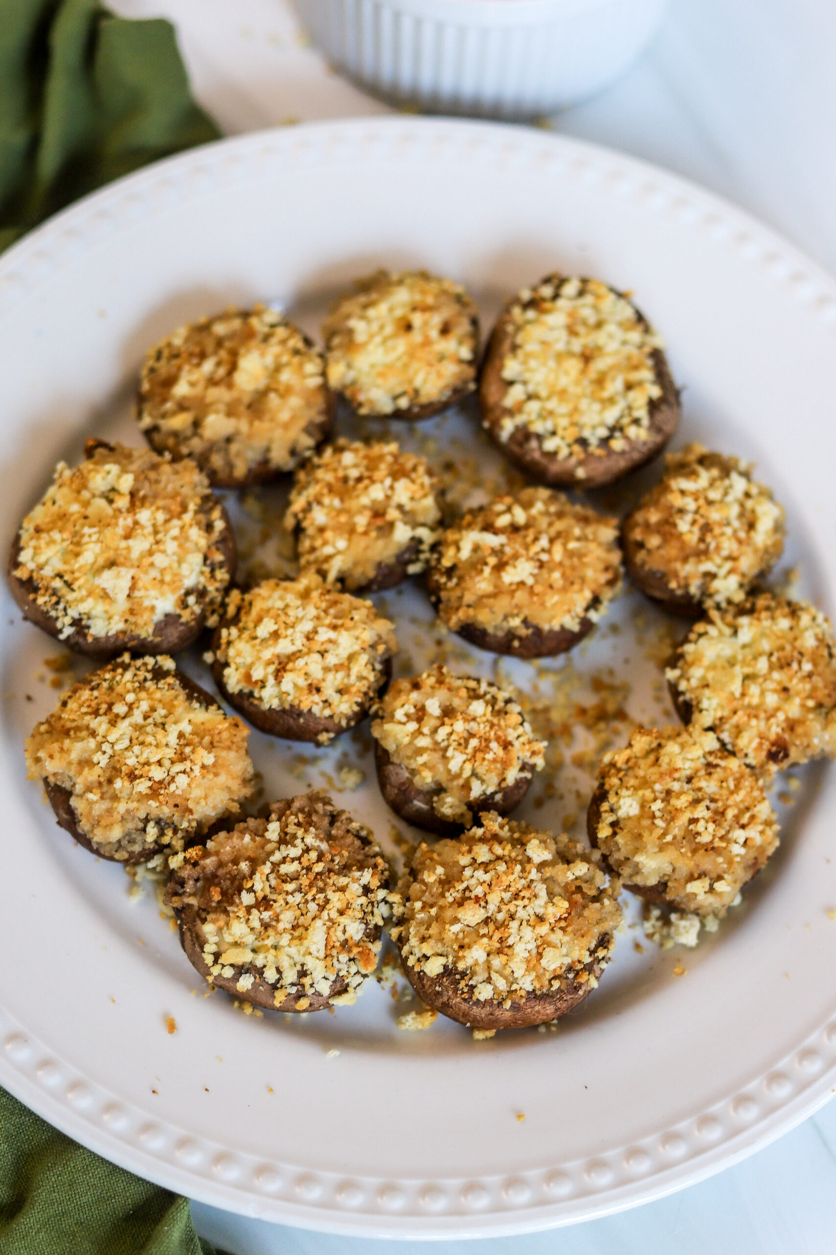 boursin stuffed mushrooms