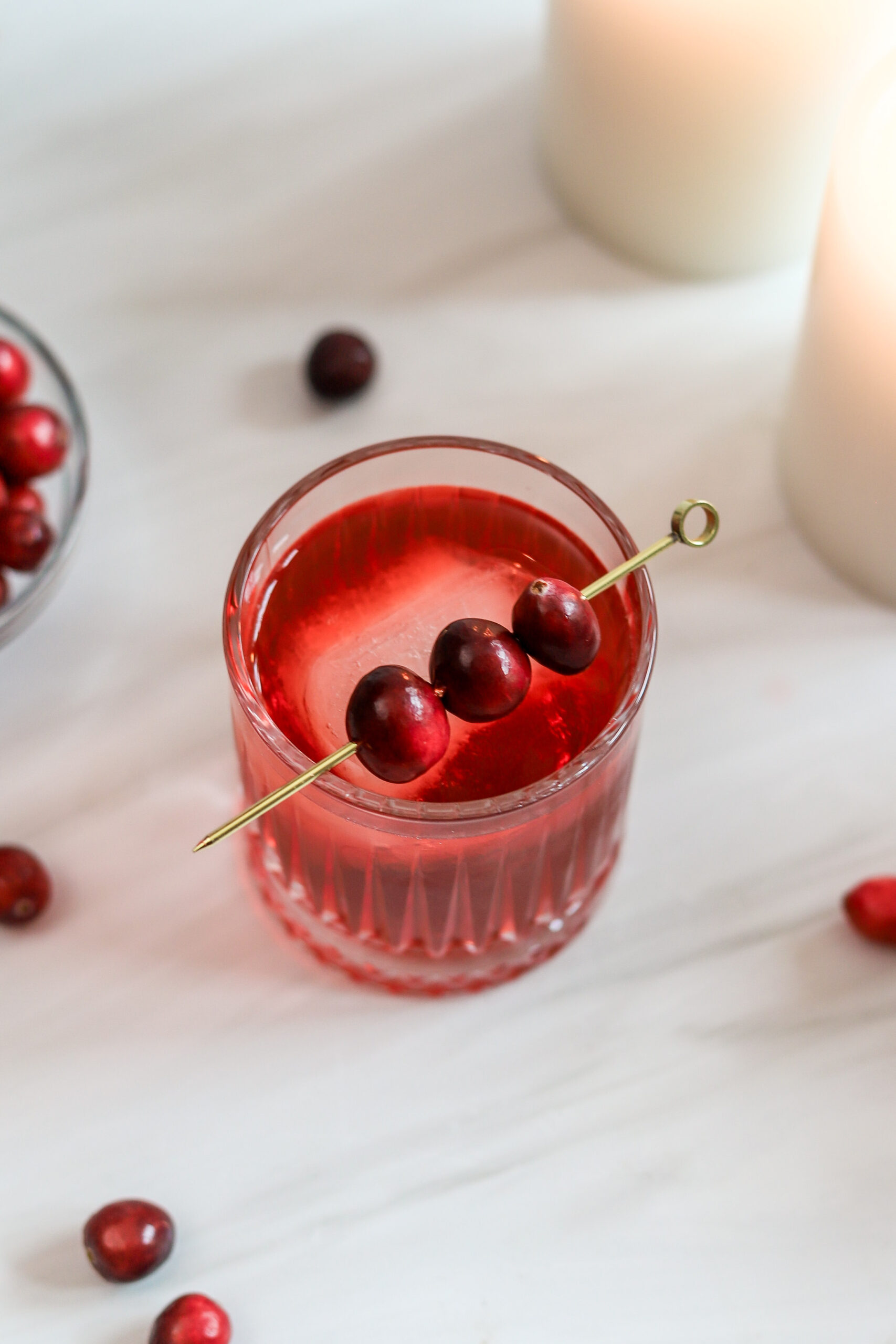 cranberry. negroni