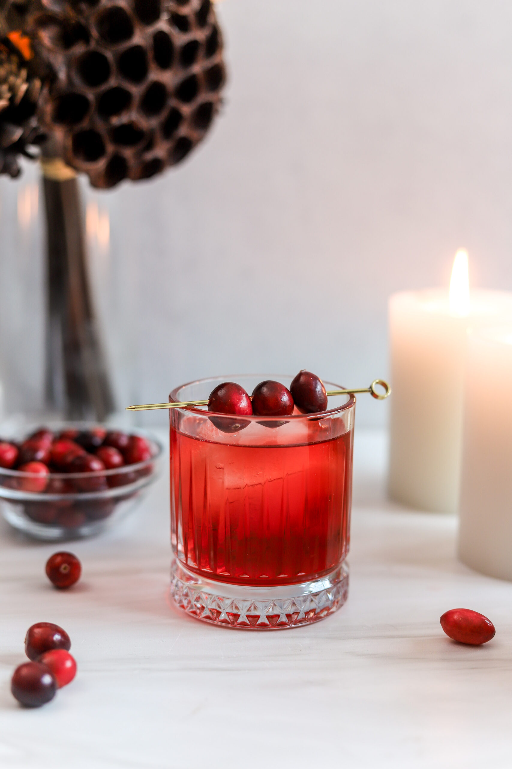 cranberry negroni