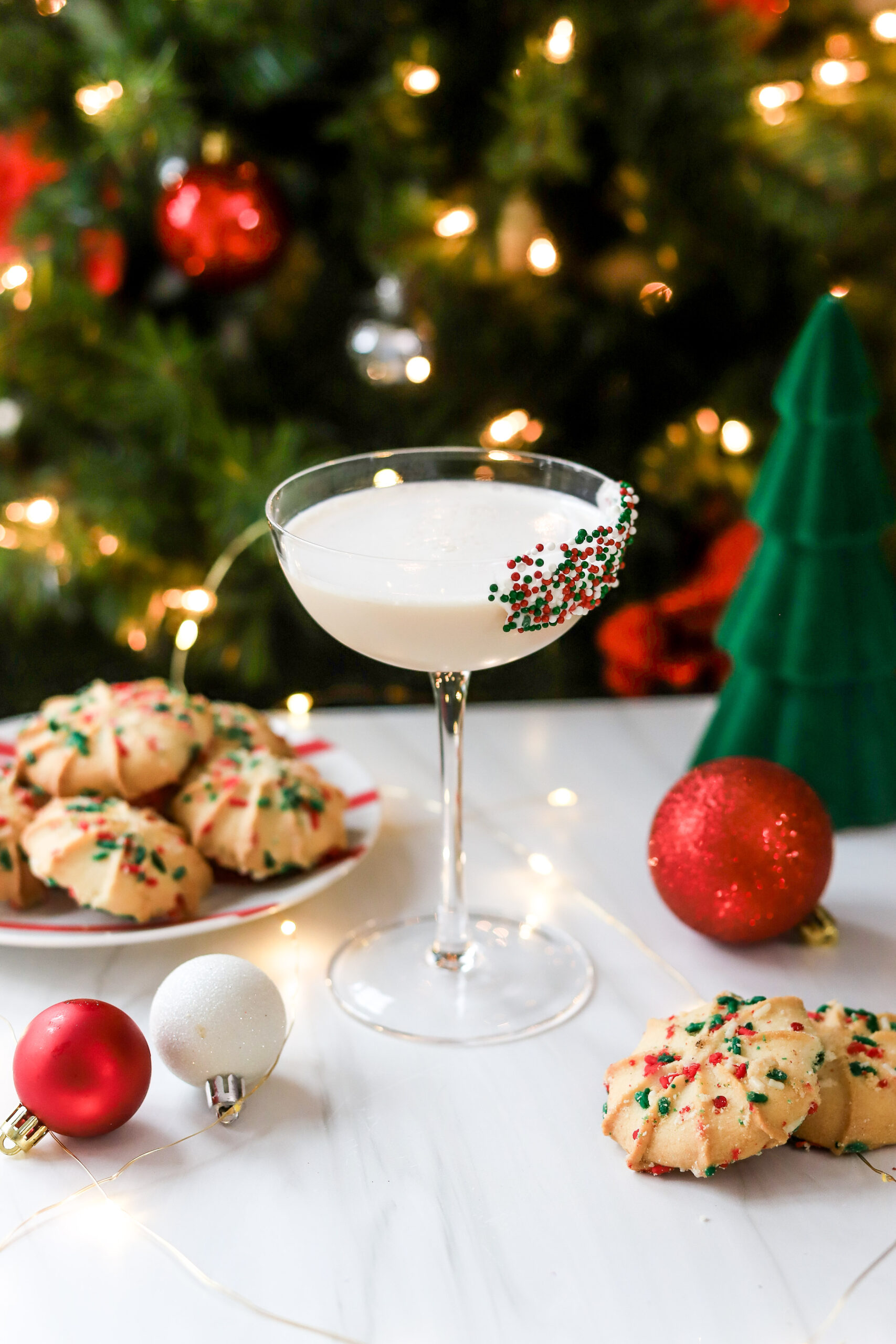 sugar cookie martini with vodka