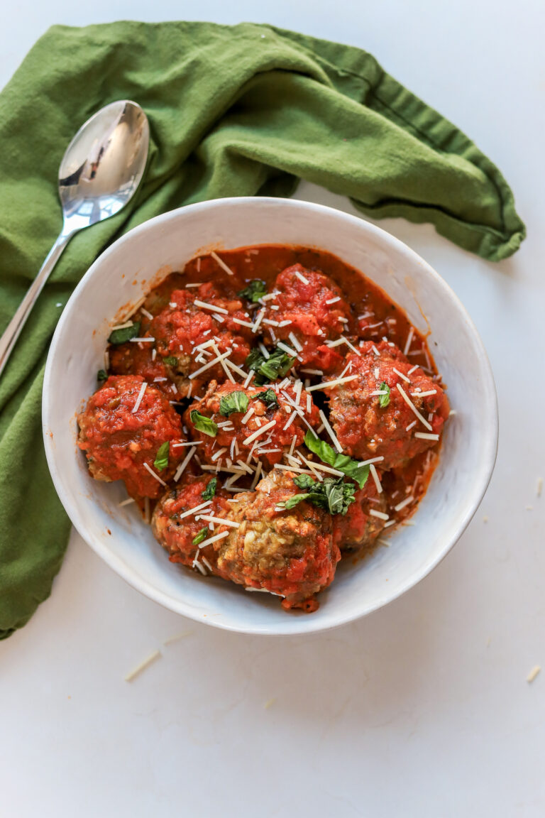 homemade meatballs