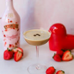 strawberries and cream espresso martini