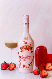 Strawberries and Cream Espresso Martini - bits and bites