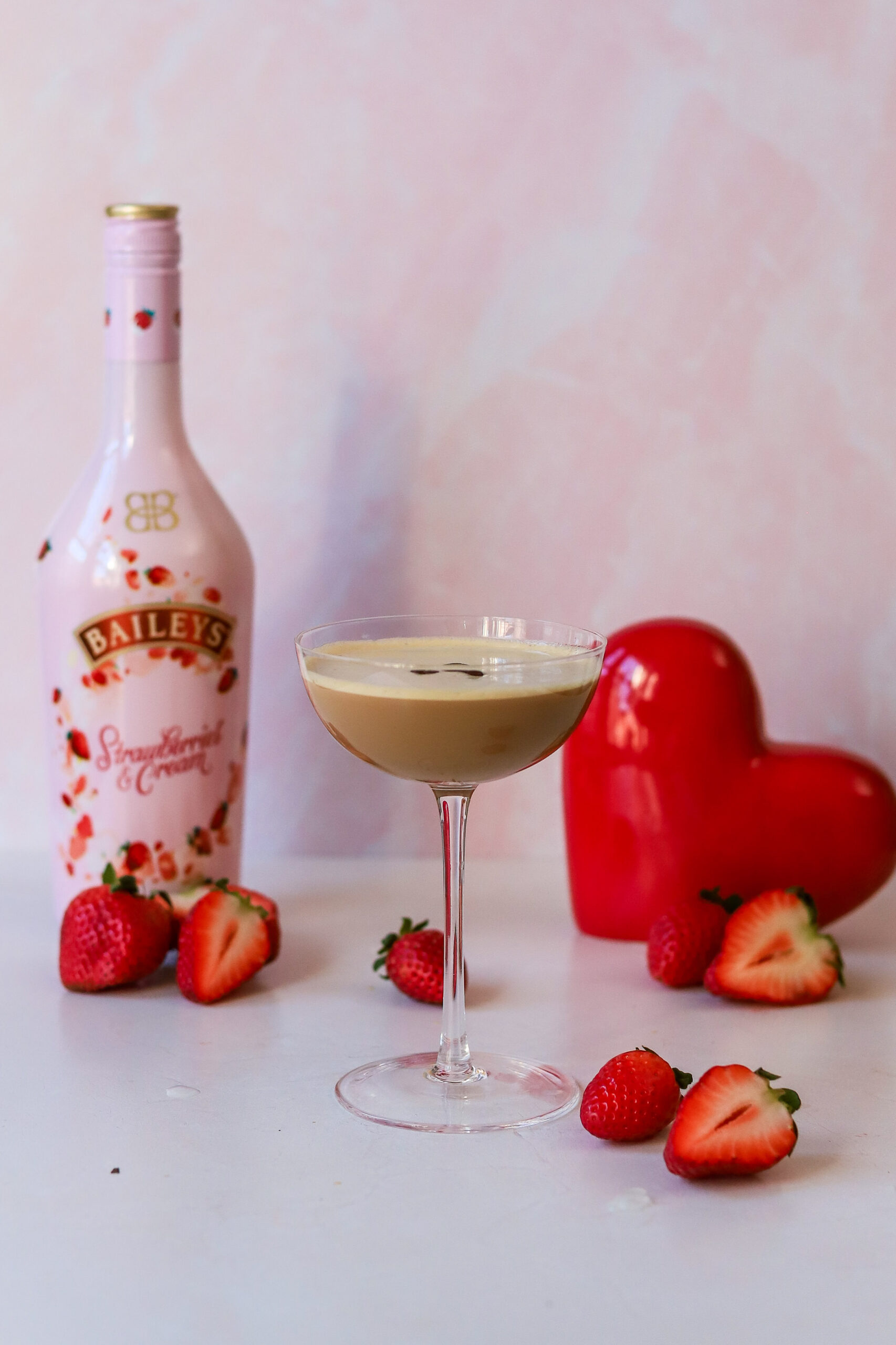 strawberries and cream espresso martini