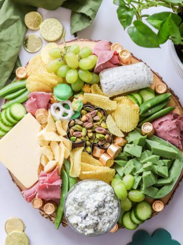 St. Patrick's Day charcuterie board