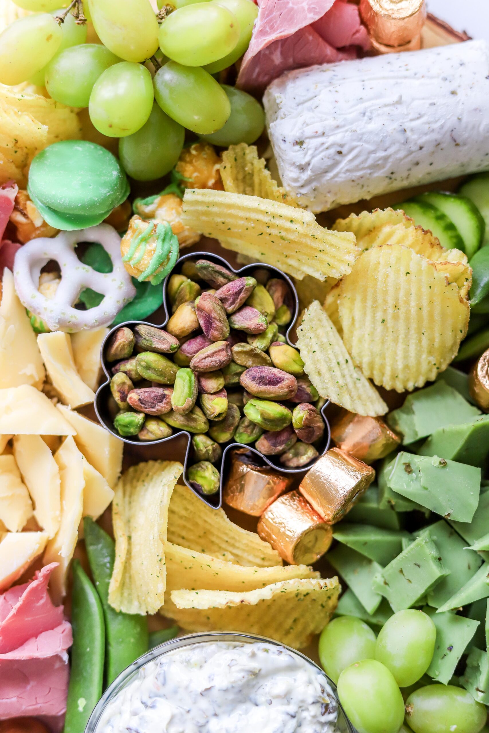 St. Patrick's Day charcuterie board