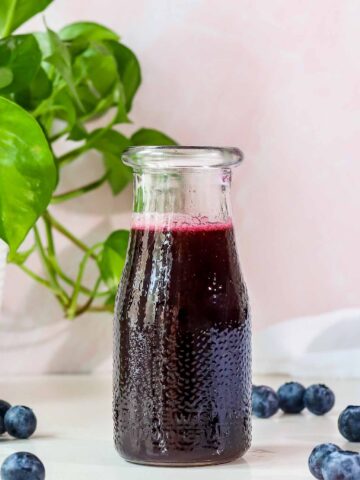 blueberry simple syrup