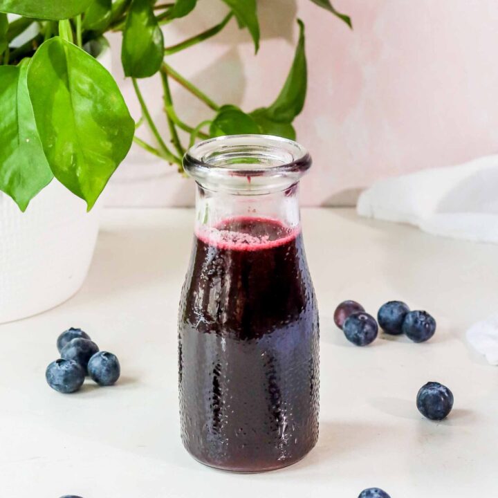 blueberry simple syrup