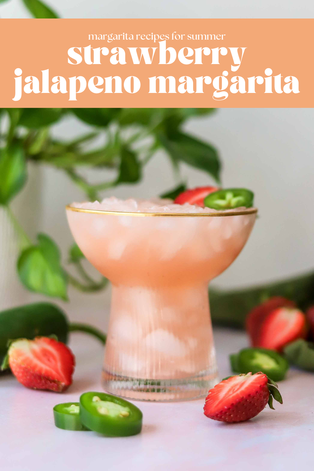 strawberry jalapeno margarita