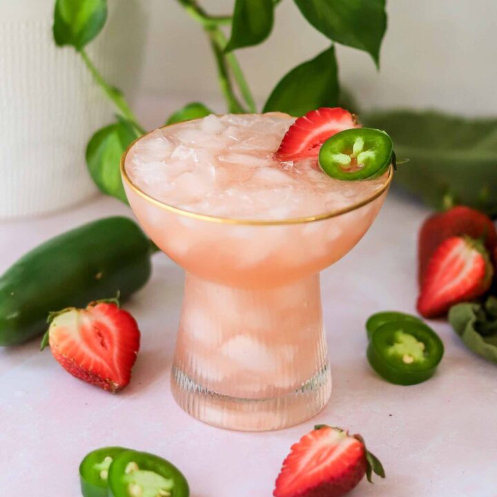 strawberry jalapeno margarita