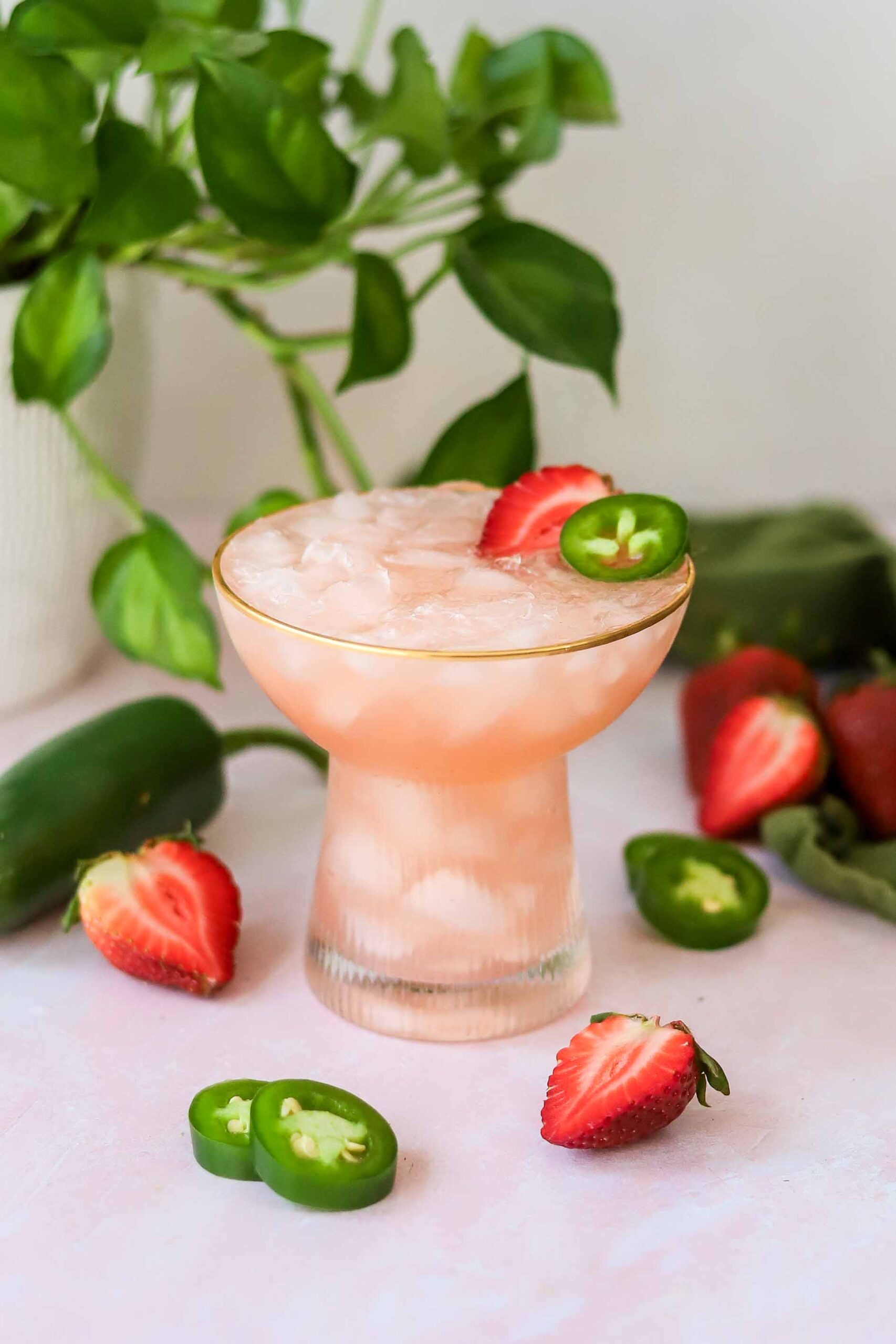 strawberry jalapeno margarita