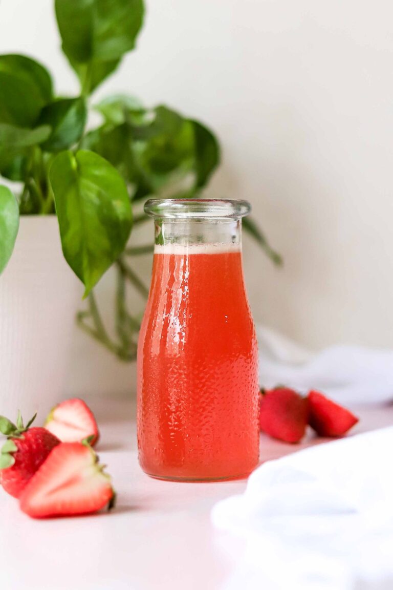 strawberry simple syrup