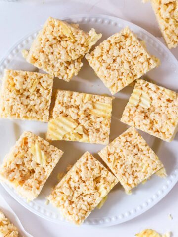 potato chip rice krispie treats