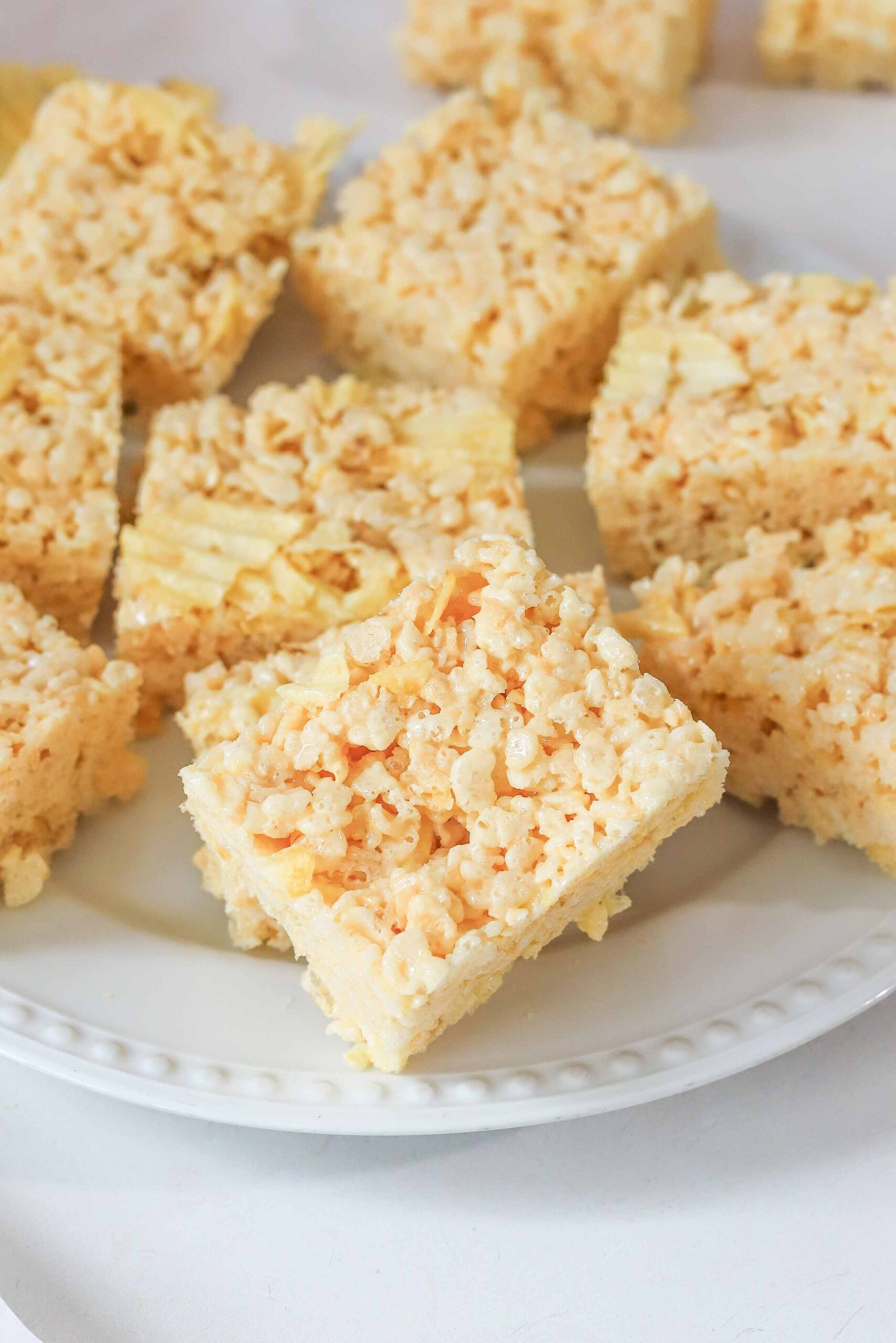 potato chip rice krispie treats
