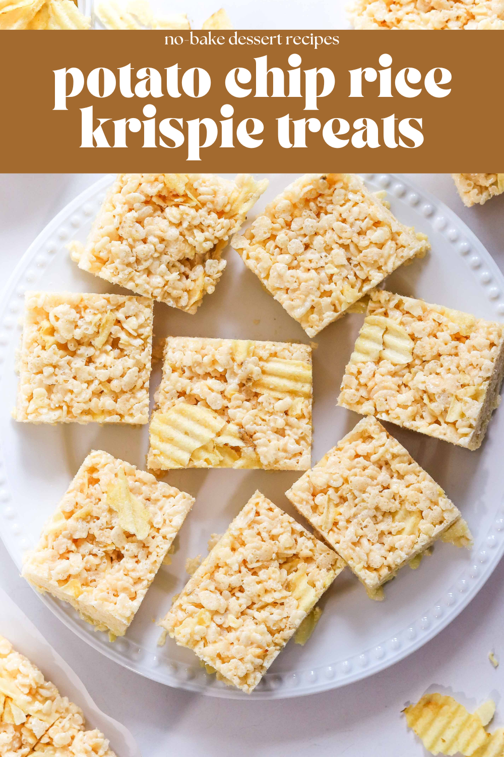 potato chip rice krispie treats